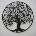 Handcrafted Wooden Tree of Life Wall Art - Modern Interior Decor