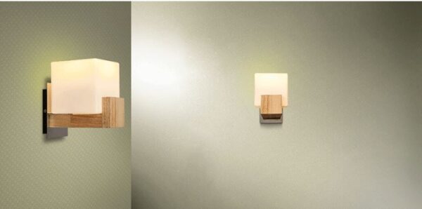 Candy Holder Wooden Hanging Lamp