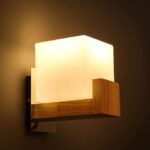 Candy Holder Wooden Hanging Lamp