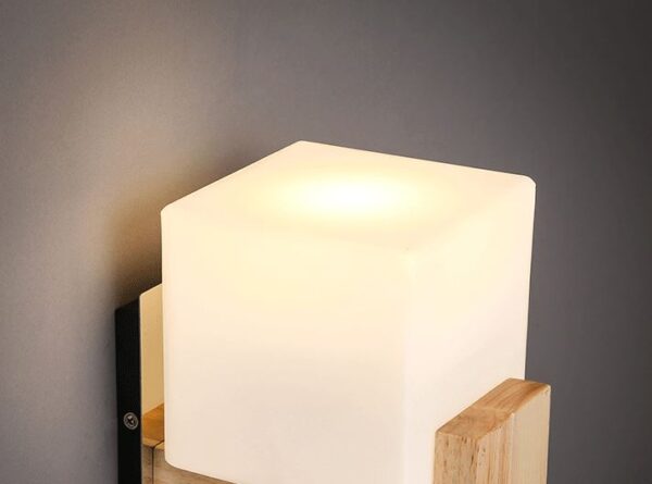 Candy Holder Wooden Hanging Lamp