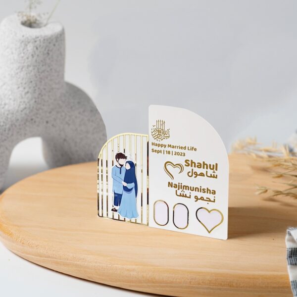 Nikkah Thumb Heavy Acrylic Certificate Nikkah Certificate Love Certificate Muslim Marriage Christian Signs Thumb Impressions