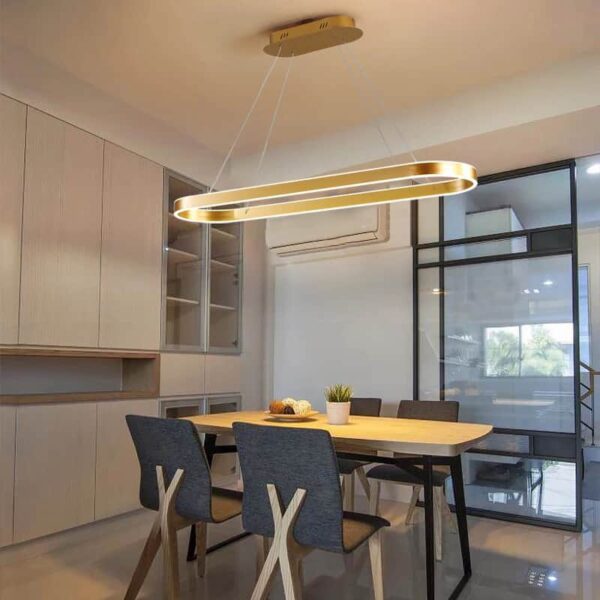 Loop Oval Ring Pendant Lamp