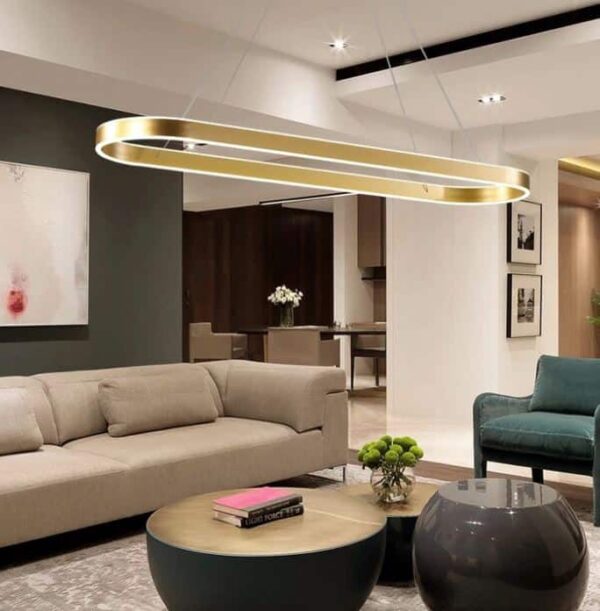 Loop Oval Ring Pendant Lamp