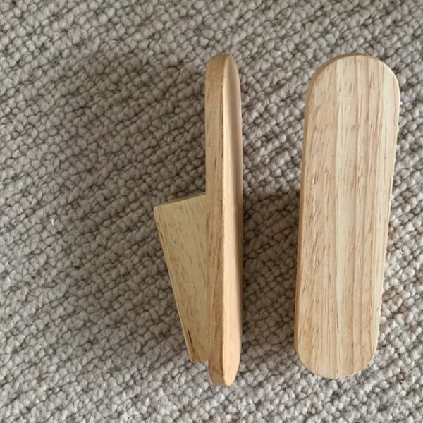 Handmade Rustic Wooden Wall Mounted Coat Hanger Hooks