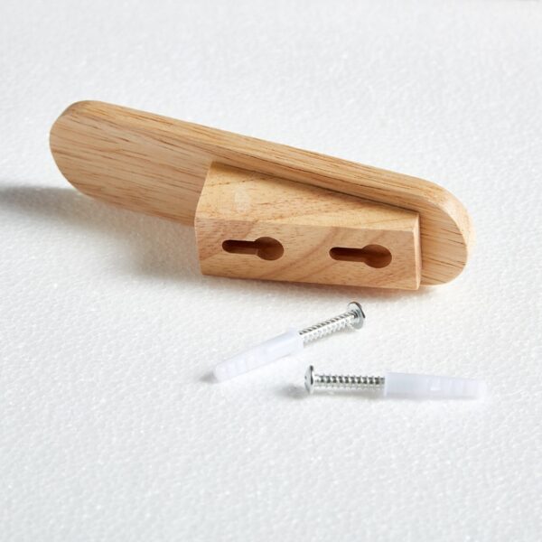 Handmade Rustic Wooden Wall Mounted Coat Hanger Hooks