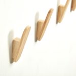 Handmade Rustic Wooden Wall Mounted Coat Hanger Hooks