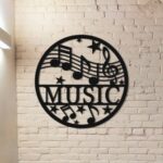 Custom Music Metal Sign,Personalized Music Wall Art