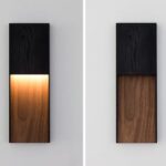 Walnut Wall Light