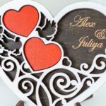 Personalized Wooden Love Sign - Perfect Valentine’s Gift
