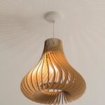 Twisted Wooden Lampshade