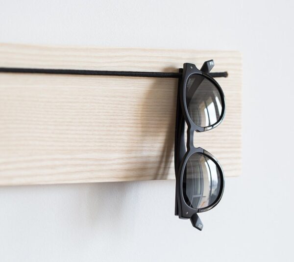 Wooden Sunglasses Holder by Zento Stores