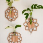 Geometric Hanging Propagation Test Tube Station - Set of 3