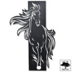 Free Spirit Horse Metal Wall Decor
