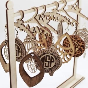 Earring Display Coat Rack - Elegant and Functional Storage Solution