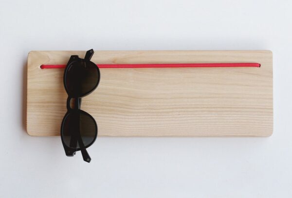 Wooden Sunglasses Holder by Zento Stores