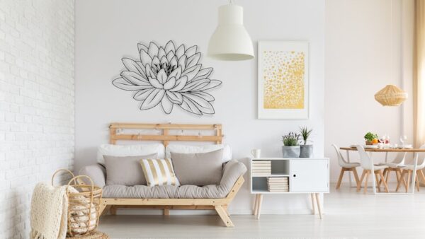 Flower Wooden Wall Decor