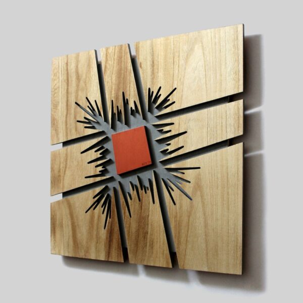 AIM - Original Wood Wall Sculpture by Nikolay Martinov