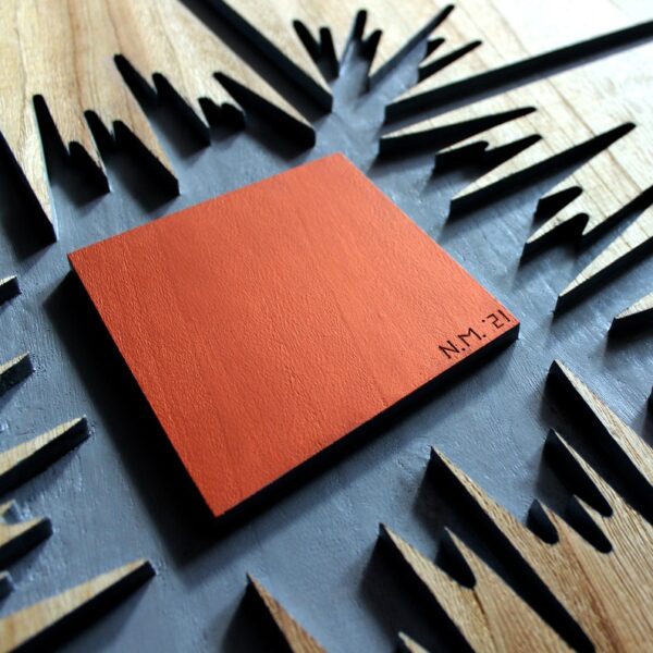 AIM - Original Wood Wall Sculpture by Nikolay Martinov