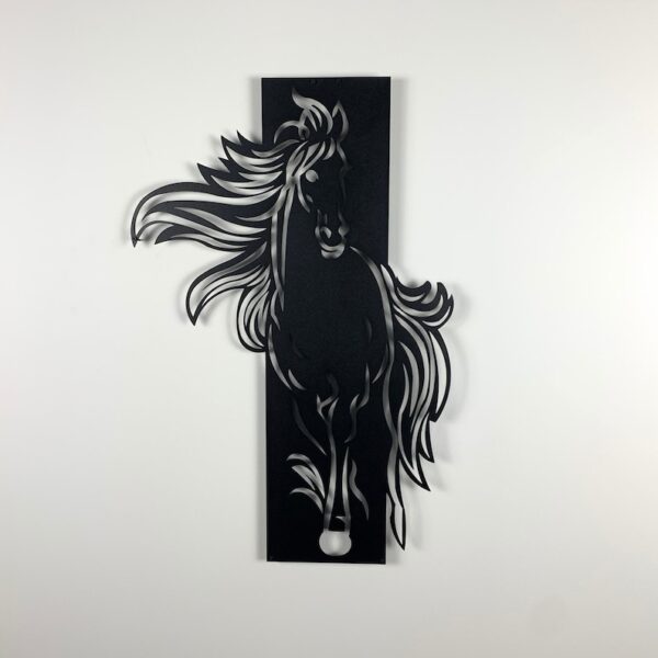 Free Spirit Horse Metal Wall Decor