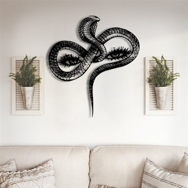 Snake and Eyes Wall Decor by Zento Store