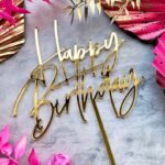 Happy Birthday Cake Topper
