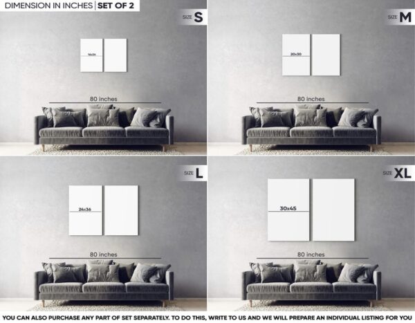 Geometric Wood Wall Art Set