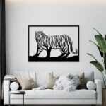 Tiger Metal Wall Art