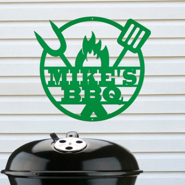 Custom BBQ Wooden Sign - Handcrafted Grill Master Gift