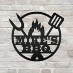 Custom BBQ Wooden Sign - Handcrafted Grill Master Gift