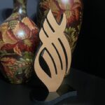 Allah Tabletop or Wall Art, Arabic Wall Art, Islamic Home Decor, Quran Art