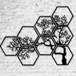 Tree Branch Design Wooden Wall Art