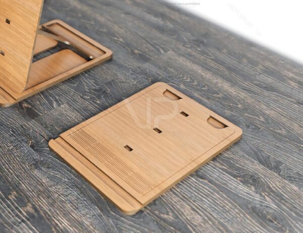 Zento Store:  Wooden Tablet Stand Flexible Tablet Holder