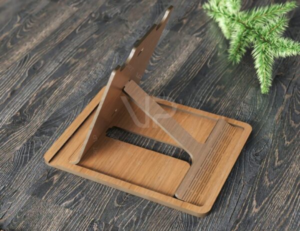 Zento Store:  Wooden Tablet Stand Flexible Tablet Holder