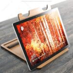 Zento Store: Wooden Tablet Stand Flexible Tablet Holder