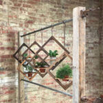 Hanging Wooden Planters