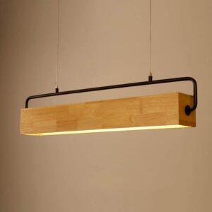 Halfdan Artisan Nordic Wood Pendant for Dining & Bar Spaces