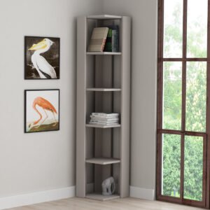 ZENTO+Modern+Corner+Bookcase+5+Tiers+-+34+x+34+x+161+cm+-+Space-Saving+Design-BF-630 (1) ZENTO+Modern+Corner+Bookcase+5+Tiers+-+34+x+34+x+161+cm+-+Space-Saving+Design-BF-630 (1)