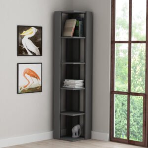 Zento+Modern+Corner+Bookcase+5+Tiers+-+34+x+34+x+161+cm+-+Space-Saving+Design-BF-630 (3) Zento+Modern+Corner+Bookcase+5+Tiers+-+34+x+34+x+161+cm+-+Space-Saving+Design-BF-630 (3)
