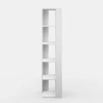 Luxury Corner Bookcase – Premium | White, Custom