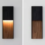Walnut Wall Light