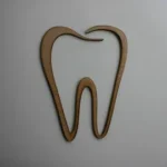 Tooth Wall Art Wooden Dentist Decor Sign