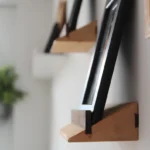 Floating Wooden Ledge Shelf – Wall-Mounted Display Rack